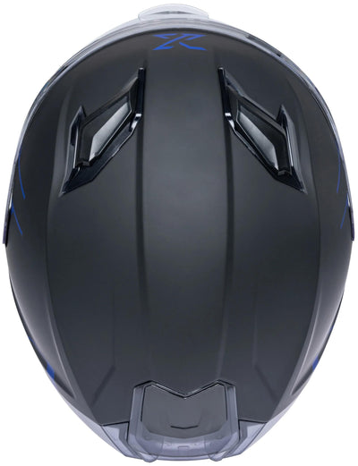 Spec-x integralhelm sx-82.03 r2 stinger helmet sx-82.03 r2 black matt blue xl pin re