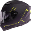 Spec-x integralhelm sx-82.03 r2 stinger helmet sx-82.03 r2 bw matt neon yellow l pin