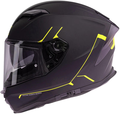 Spec-x integralhelm sx-82.03 r2 stinger helmet sx-82.03 r2 sw matt neon yellow xl pi