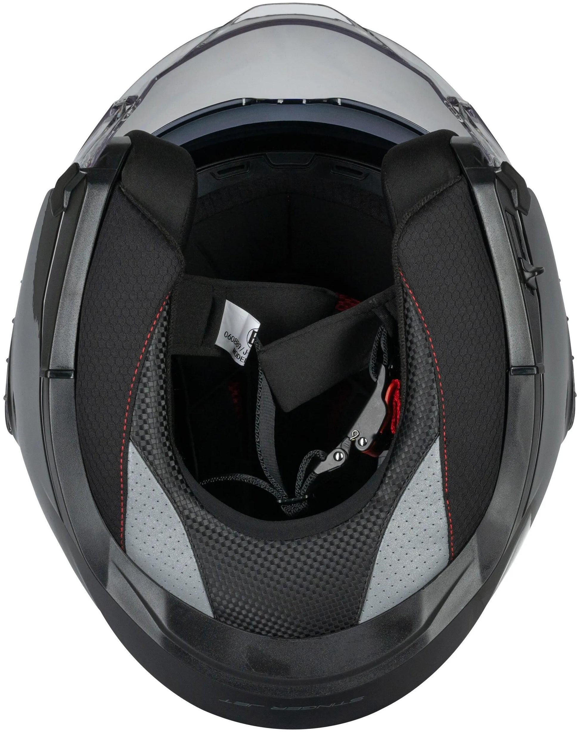 Spec-x jethelm sx-22.03 stinger jet helmet sx-22.03 stinger jet xxl black