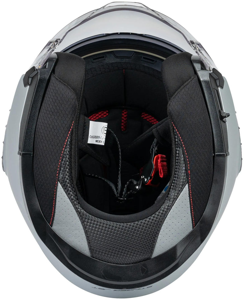 Spec-x jethelm sx-22.03 stinger jet helmet sx-22.03 stinger jet xxl sil. matt