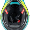 Spec-x endurohelm sx-62.01 r1 stinger adv helmet spac-x sx-62.01 r1 stinger adv xl white yel.