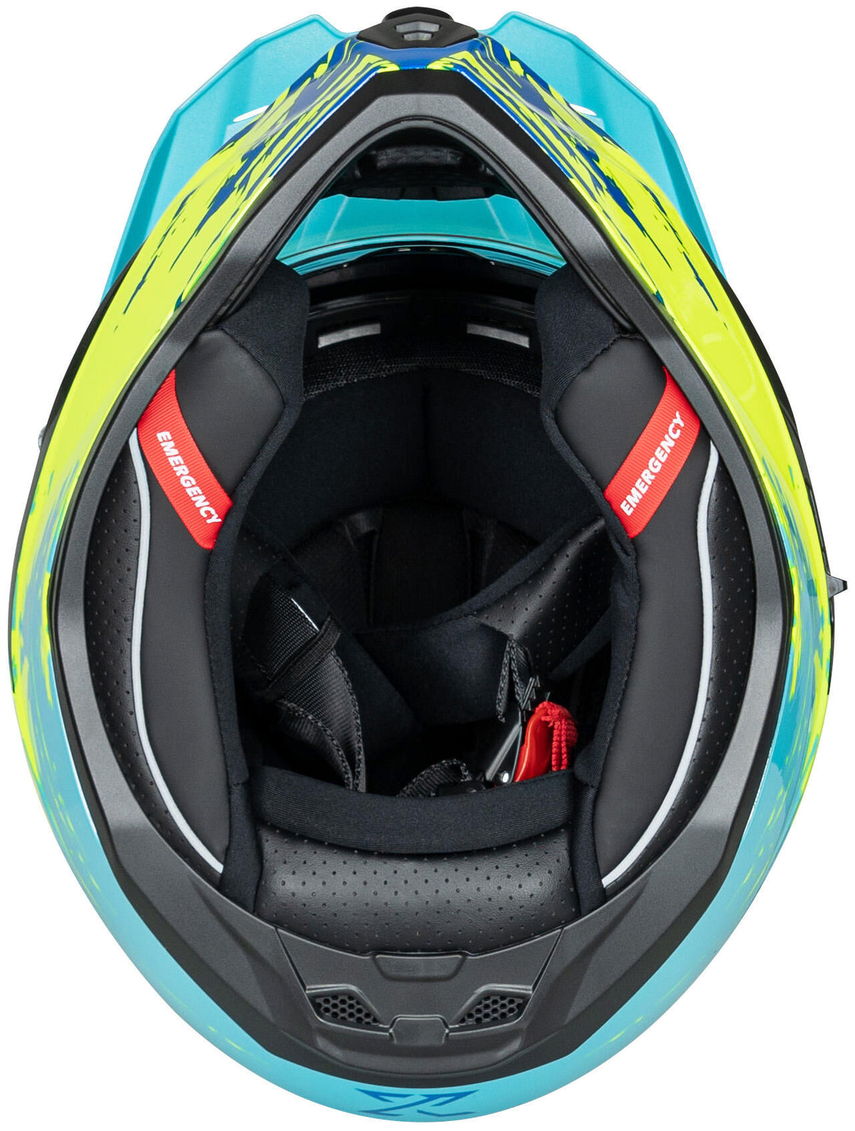Spec-x endurohelm sx-62.01 r1 stinger adv helmet spac-x sx-62.01 r1 stinger adv xs white yel.