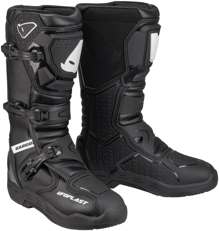 Ufo plast laarzen gargor boots ufo gargor black white gr. 42
