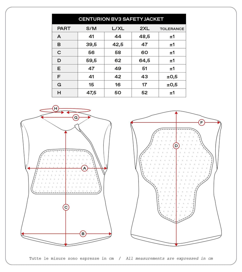 Ufo plast protektorenweste centurion bv3 protector vest ufo bv3 centurion black l xl