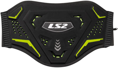 Ls2 nierengurt koku kidney belts koku black yellow gr. 3xl-5xl