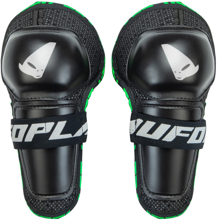 Ufo plast knieprotektoren alcor kids knee protector ufo alcor black