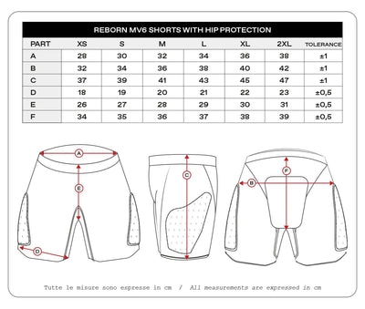 Ufo plast protektorenhose reborn mv6 protector pants ufo reborn mv6 black gr. xs