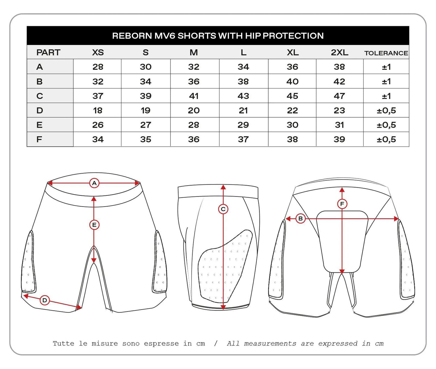 Ufo plast protektorenhose reborn mv6 protector pants ufo reborn mv6 black gr. l