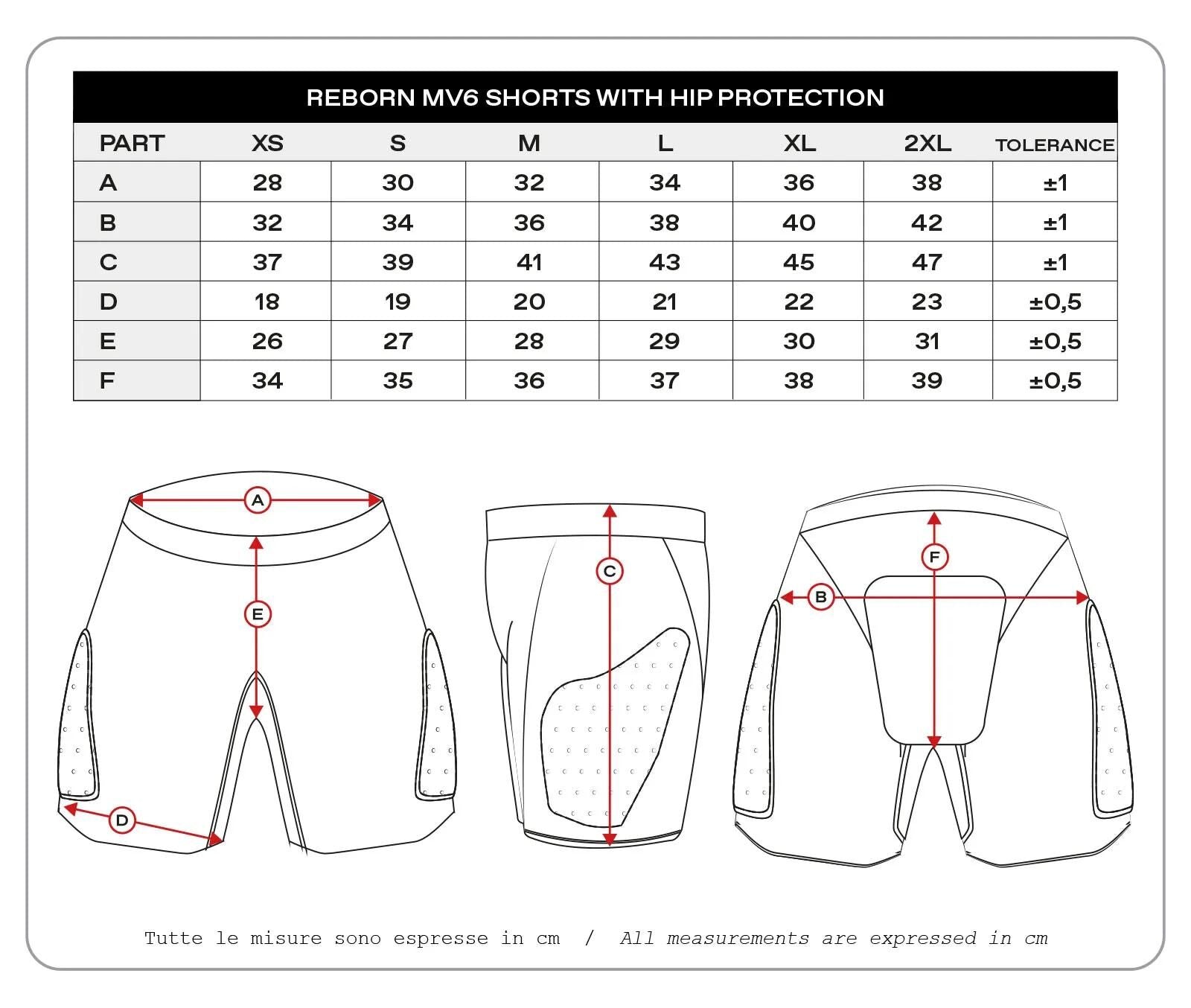 Ufo plast protektorenhose reborn mv6 protector pants ufo reborn mv6 black gr.xxl