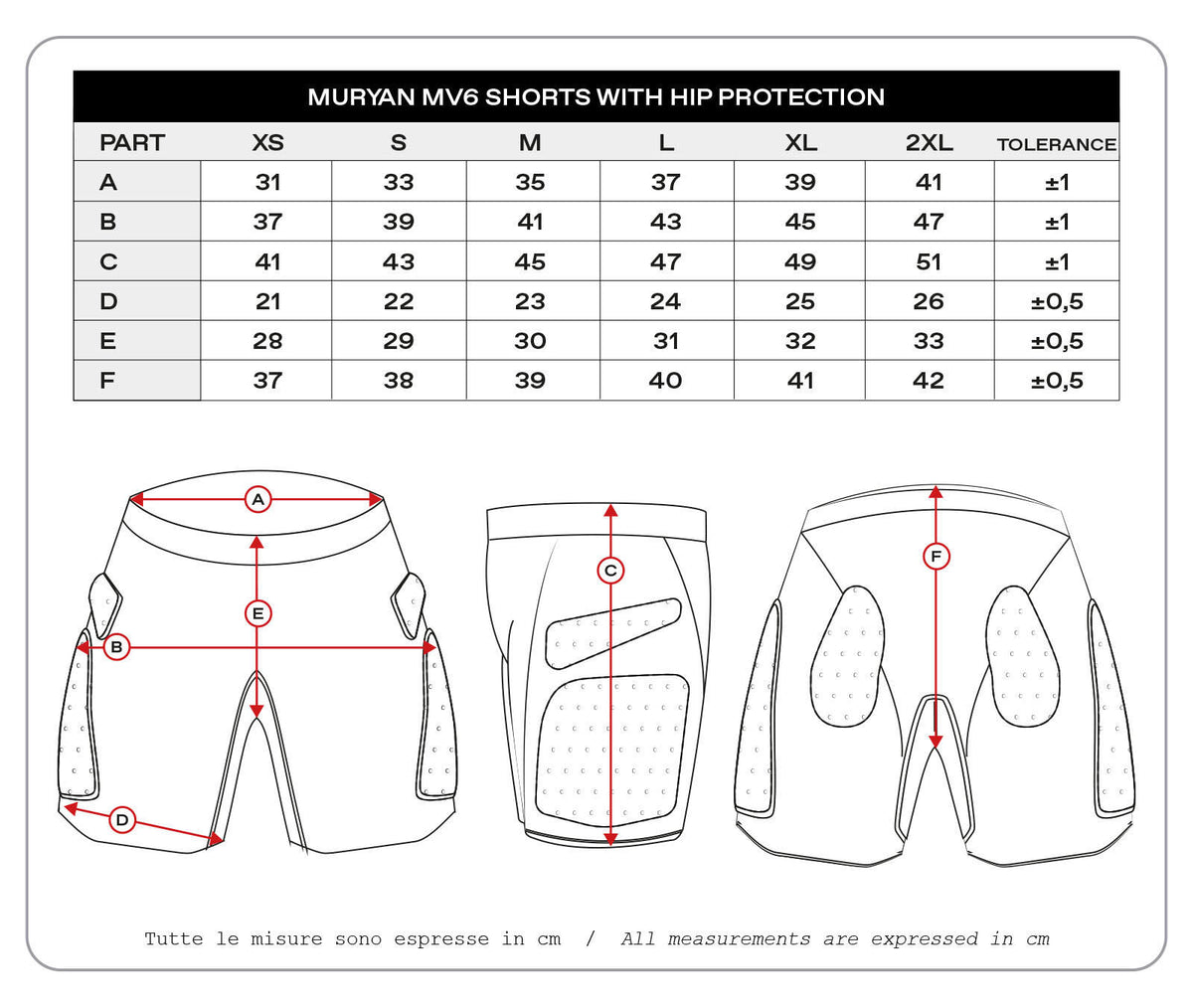 Ufo plast protector broek muryan mv6 protector pants ufo muryan mv6 black gr. xl