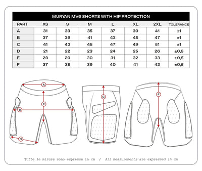 Ufo plast protektorenhose muryan mv6 protector pants ufo muryan mv6 black gr. m