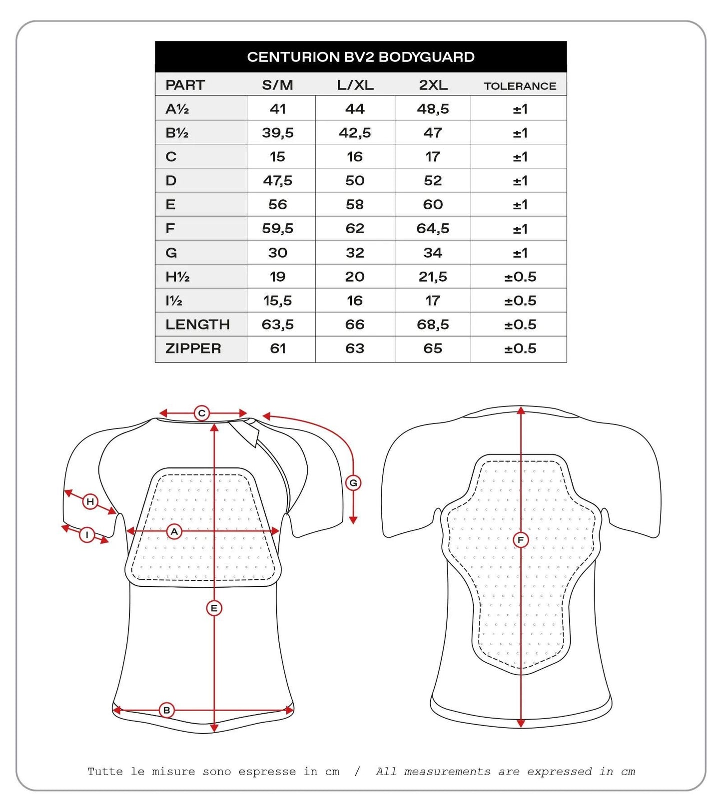 Ufo plast protektorenhemd centurion bv2 protector shirt ufo bv2 centurion black l xl