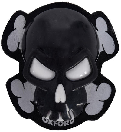 Oxford knieschleifer knee slider skull black