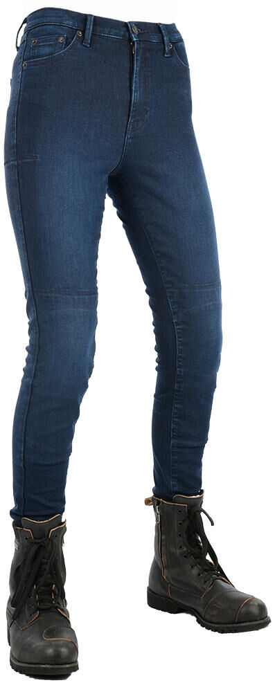 Oxford hose jeggings trousers oa jeggin ladies blue long size 14