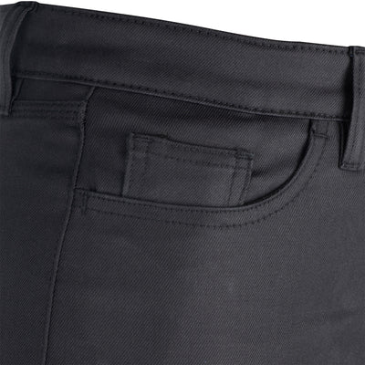 Oxford broek aa waxed jeggings trousers oa waxed ladies black short size 1