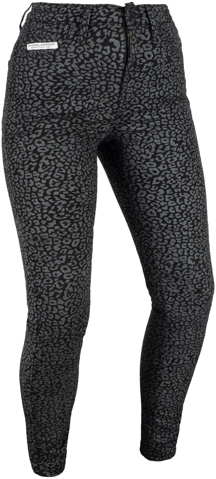 Oxford hose oa aa super stretch jean trousers superstre ws jean leopard short 48