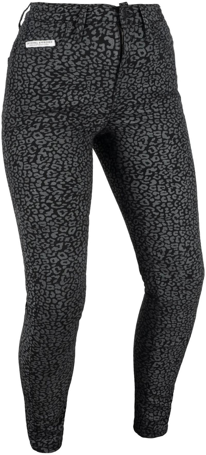 Oxford hose oa aa super stretch jean trousers superstre ws jean leopard long 40