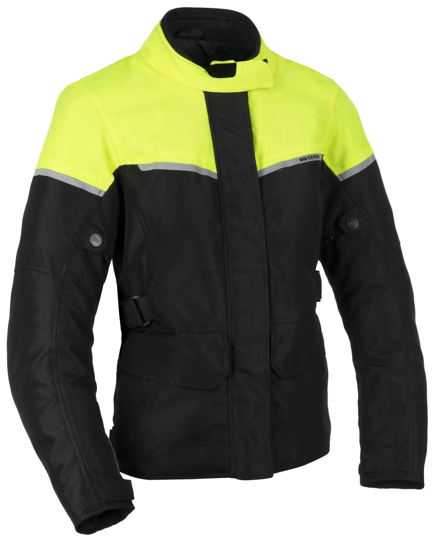 Oxford jas spartan long wp ws jacket black jacket spartan da bw neon yellow long size