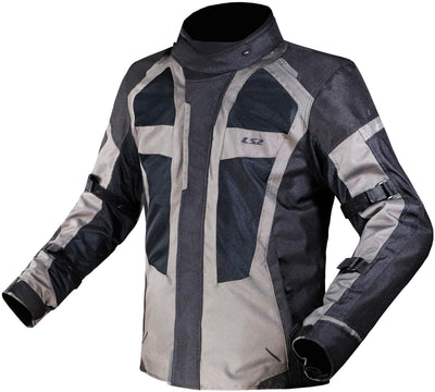 Ls2 jas scout jacket scout lady black dark gray l