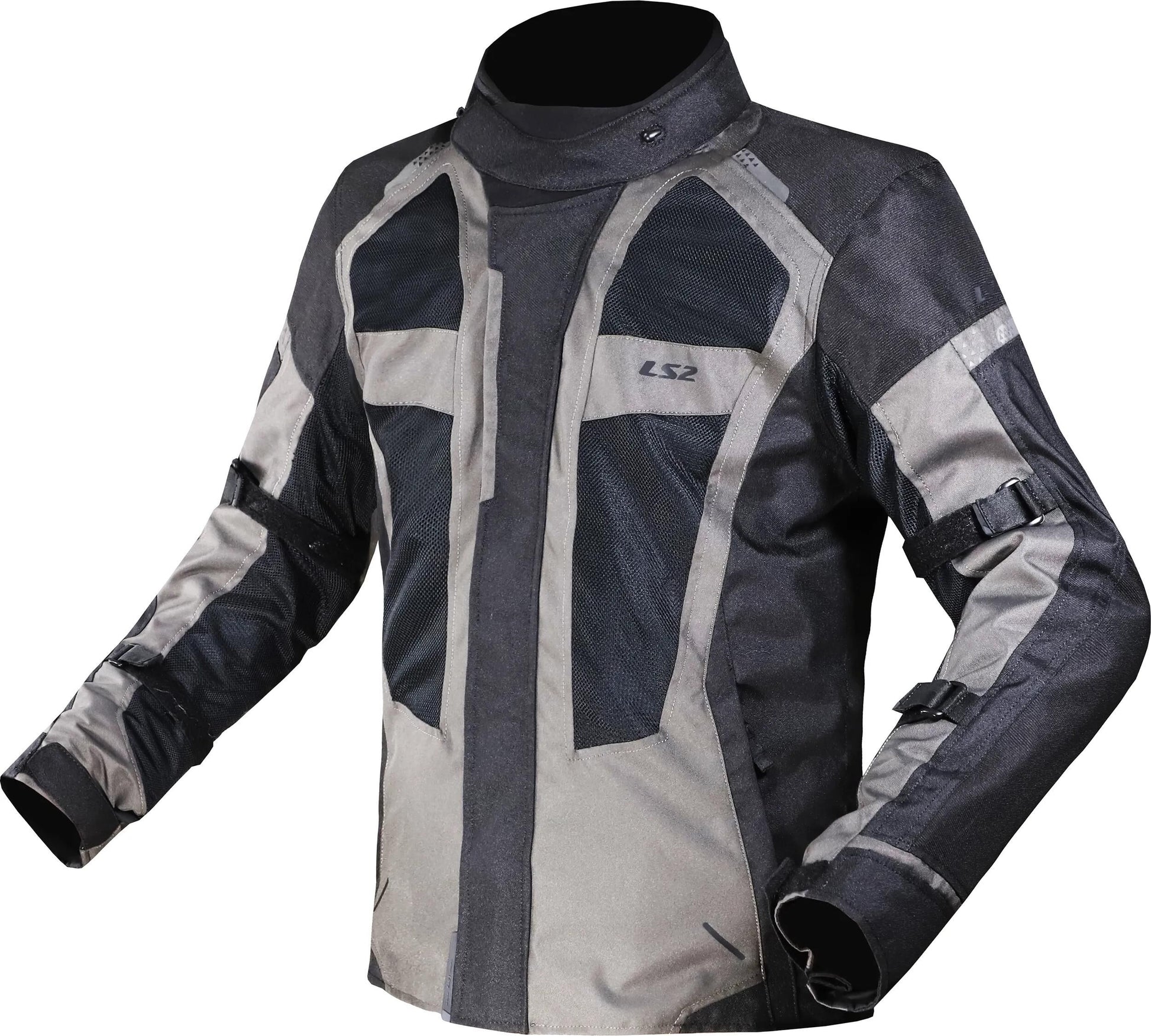 Ls2 jas scout jacket scout man black dark gray 3xl