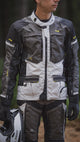 Ls2 jas norway jacket norway man black grey yellow m