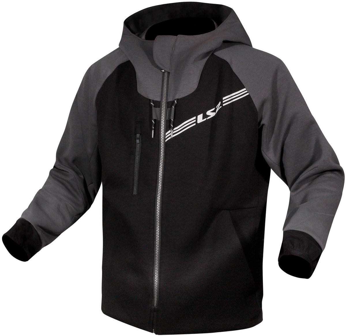 Ls2 jacke throttle jacket throttle man black dark gray xl
