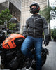 Ls2 jas throttle jacket throttle man black dark grey m