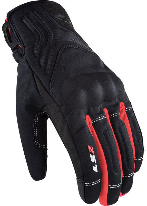 Ls2 handschoenen jet ii man gloves jet 2 man black red xl