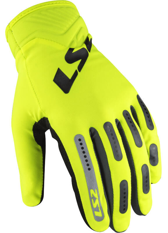 Ls2 handschoenen bend man glove bend man h-v yellow gray l