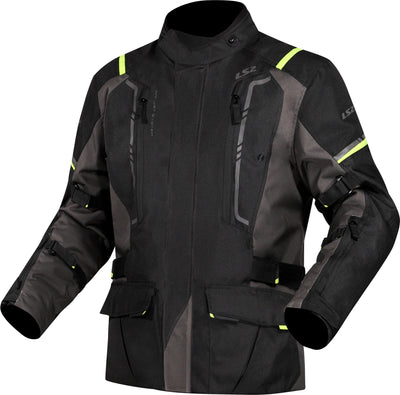 Ls2 jacke narvik jacket narvik men black grey neon yellow m
