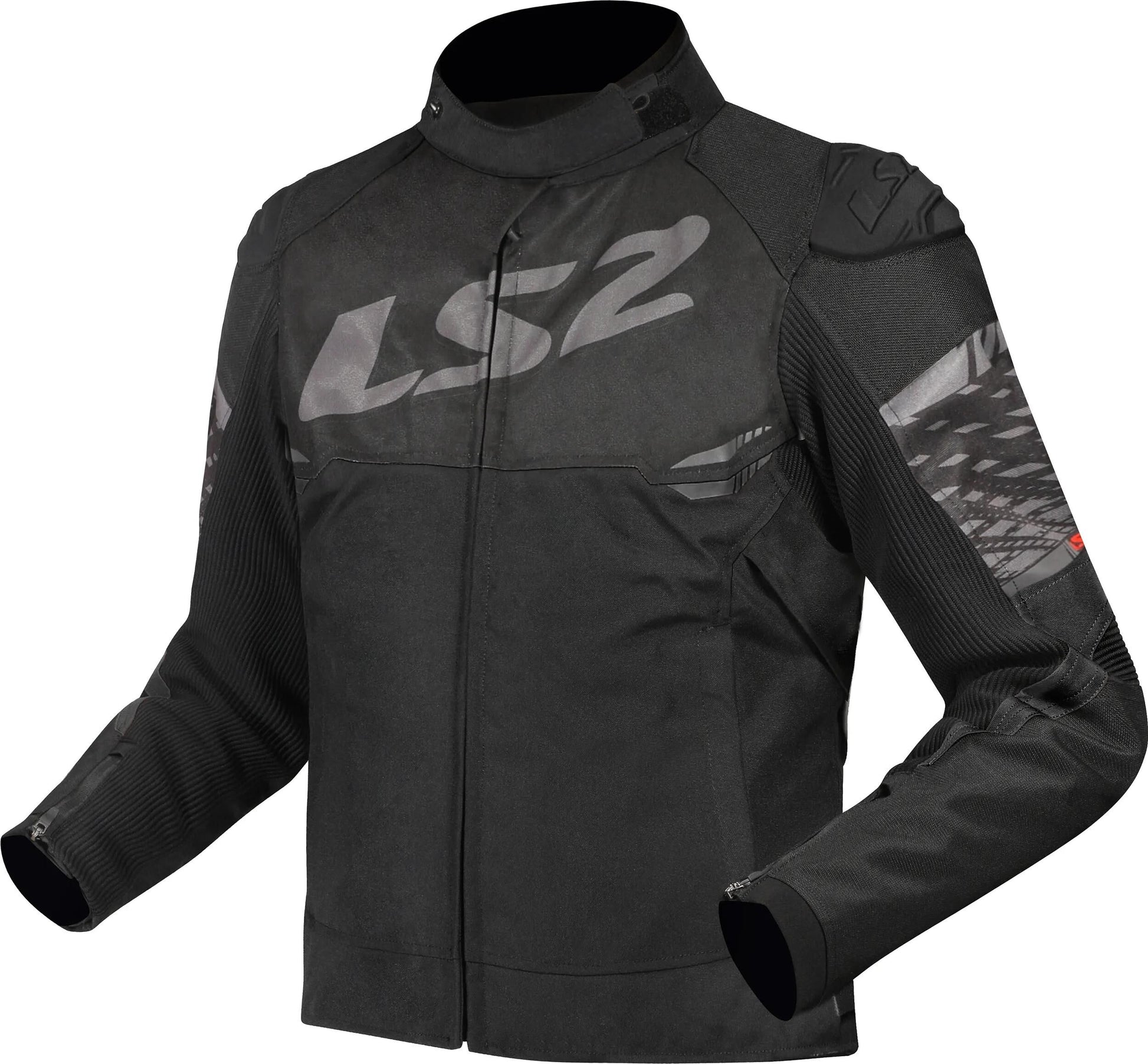 Ls2 jacke apex jacket apex ladies black dark gray gr. s