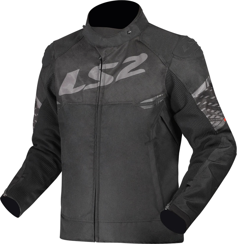 Ls2 jacke apex jacket apex men black dark gray size 3xl