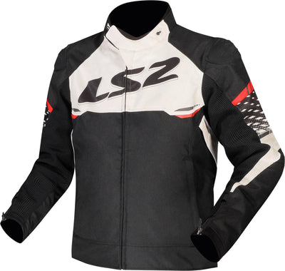 Ls2 jacke apex jacket apex men black white red size 3xl