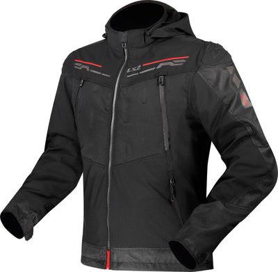 Ls2 jacke zirconium jacket zirconium mens black red gr. m