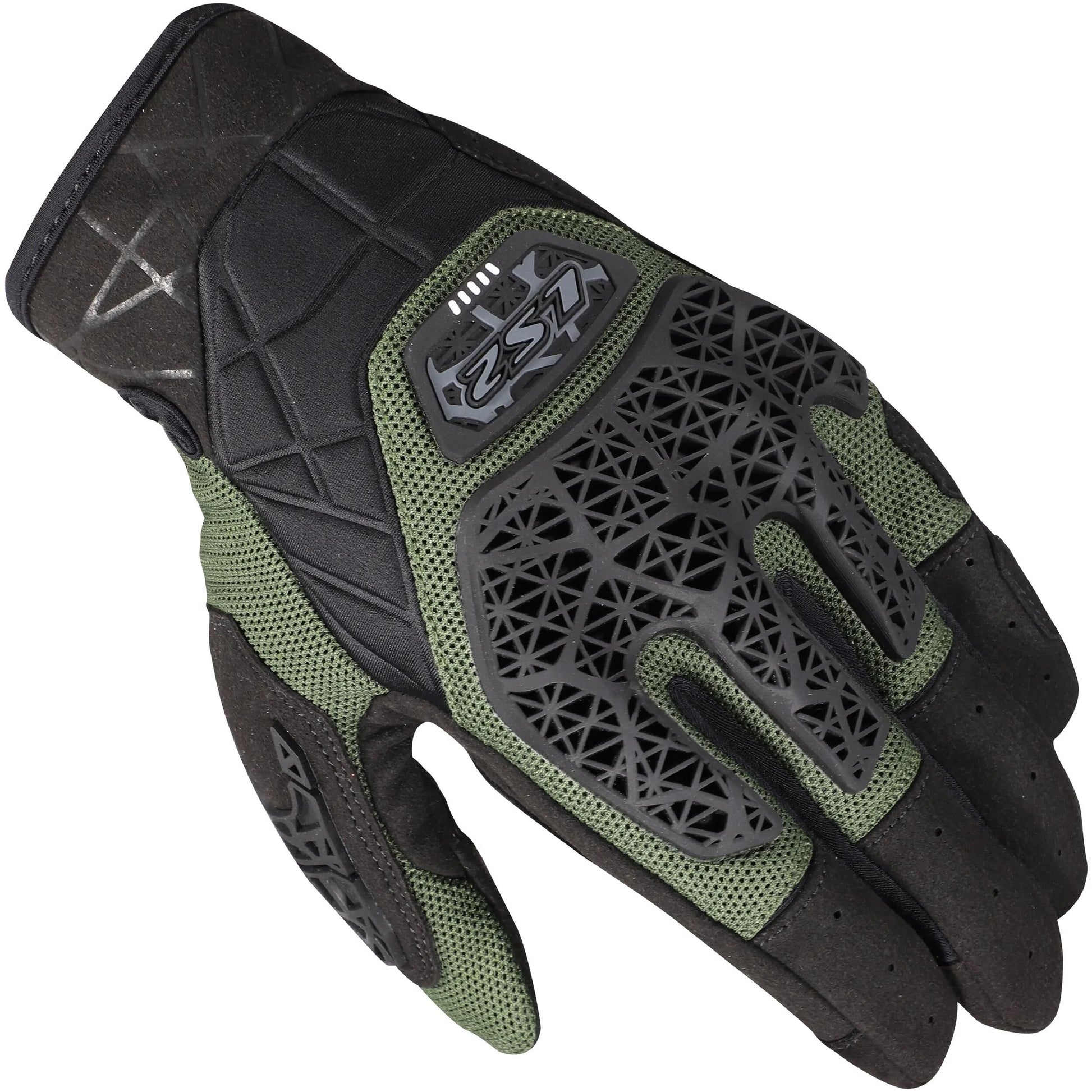 Ls2 handschuh all terrain ii man glove all terrain ii mens black green s
