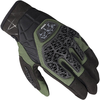 Ls2 handschuh all terrain ii man glove all terrain ii mens black green 3xl