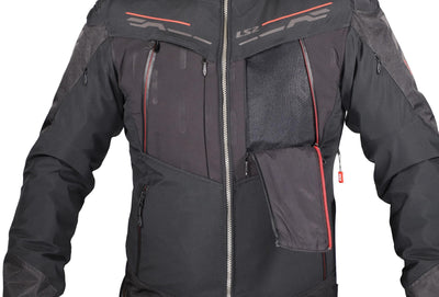 Ls2 jas zirconium evo man jacket zirconium evo mens black red gr. m
