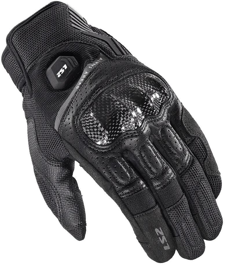 Ls2 handschuh atom man glove atom mens black gr. m