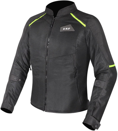 Ls2 jacke breeze lady jacket breeze ladies black yellow gr. s