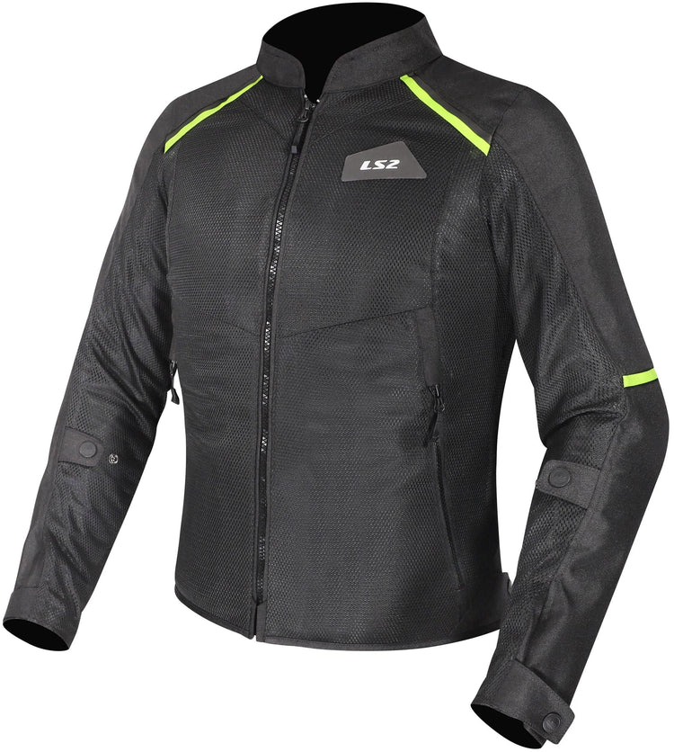 Ls2 jacke breeze lady jacket breeze ladies black yellow gr. l