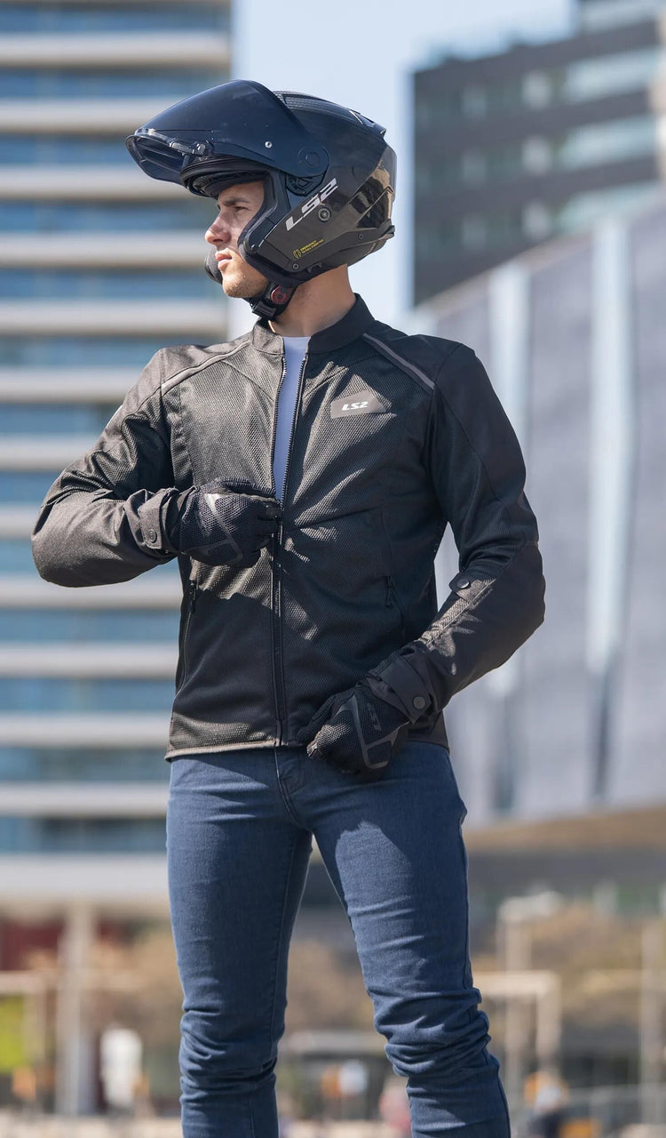 Ls2 jacke breeze man jacket breeze men black gr. xl