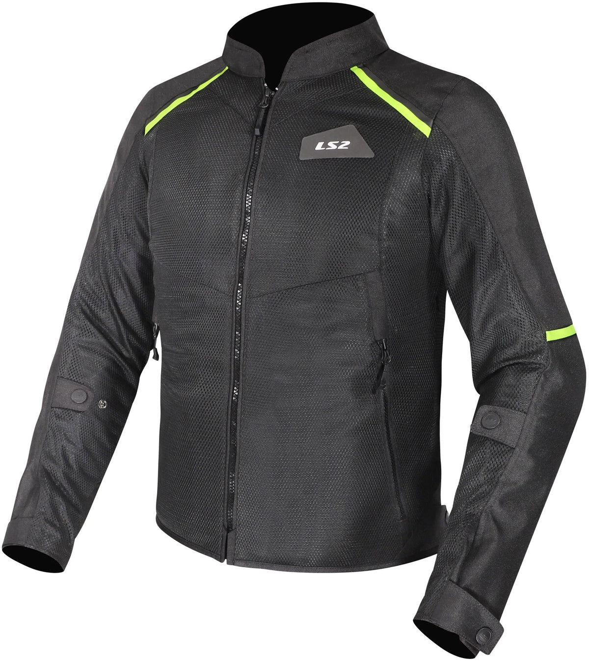 Ls2 jacke breeze man jacket breeze men black yellow gr. l