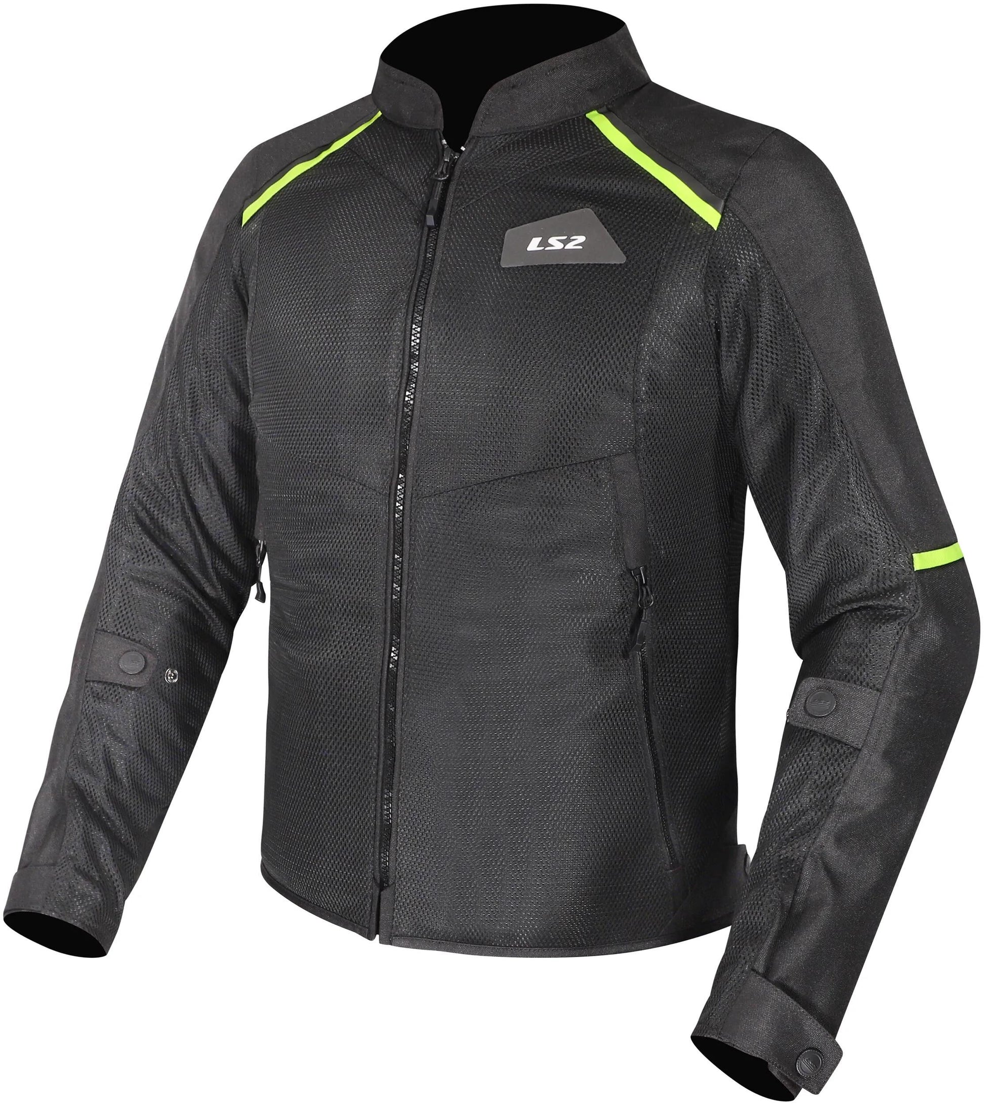 Ls2 jacke breeze man jacket breeze men black yellow gr. xxl