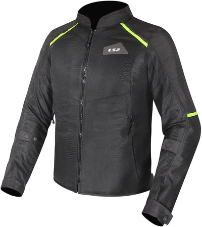 Ls2 jacke breeze man jacket breeze men black yellow gr. xxl