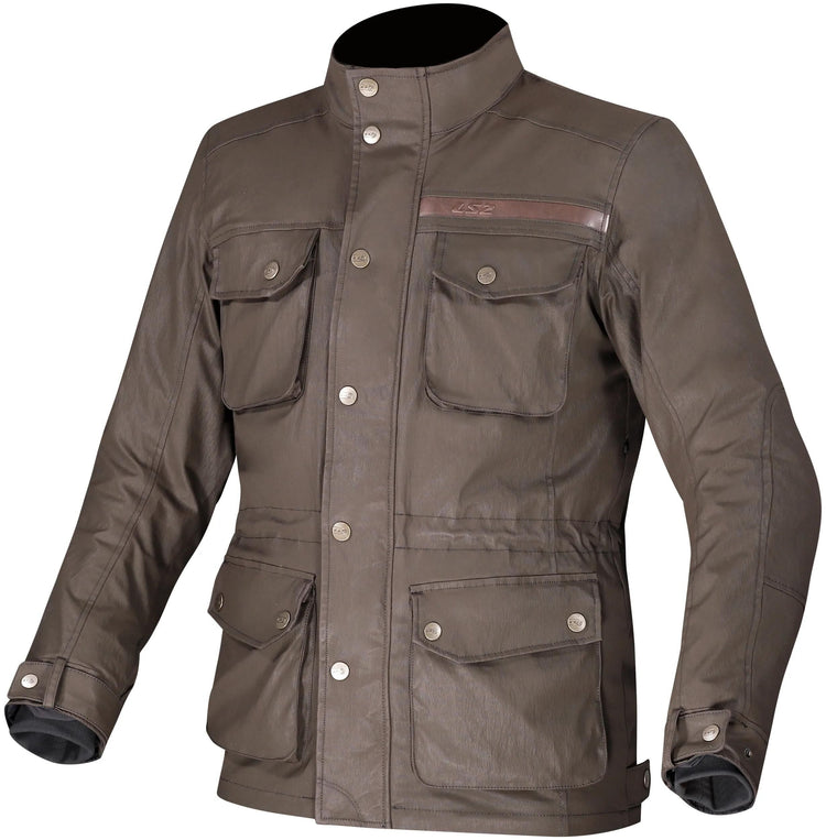 Ls2 jacke liberty man jacket liberty mens brown size l