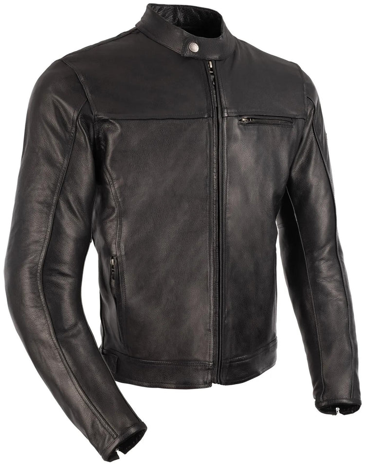 Oxford lederjacke walton 2.0 jacket walton 2.0 aa leather black gr. 3xl
