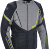 Oxford jas montreal 4.0 jacket montreal 4. black grey yellow size m