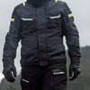 Oxford jas stormland jacket stormland gray sw neon yellow gr. l