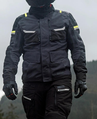 Oxford jas stormland jacket stormland gray sw neon yellow gr. 3